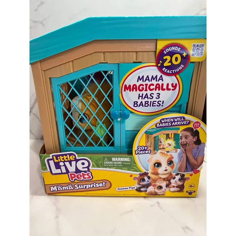 Little Live Pets, Mama Surprise, Soft, Interactive Mama New